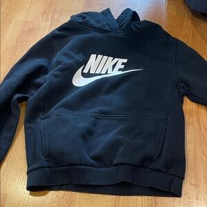 Nike Black Sweatshirt with White Logo